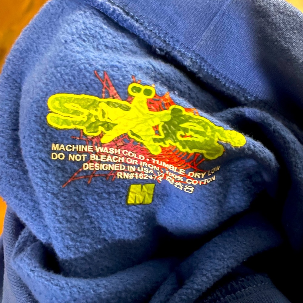 Sp5der Blue TC Hoodie